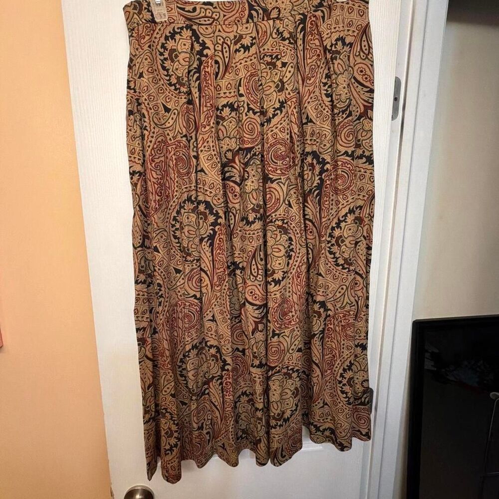 Vintage Women's Paisley   Skirt
